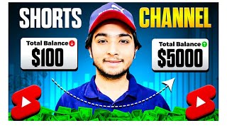 Earn 500 - 5Kmonth From Youtube Faceless Shorts Channel