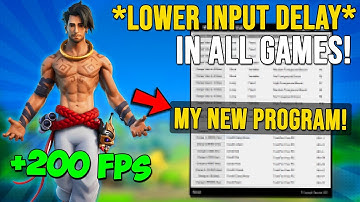 How to DRASTICALLY Lower Input Delay in ALL GAMES! - New Program Method!