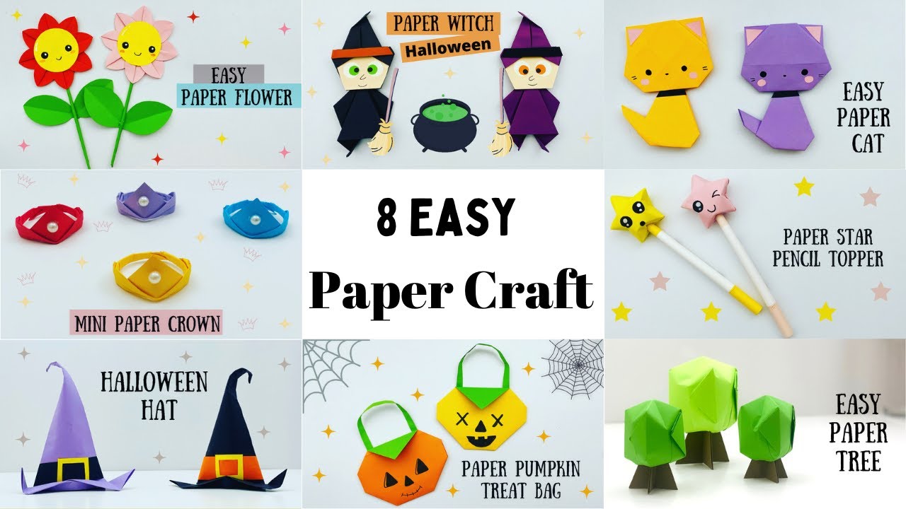 easy craft ideas/ craft ideas/ how to make/ paper craft/handmade paper ...