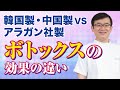 【プチ整形】韓国・中国製ボトックスとアラガン社製ボトックスは効果が違うのか？