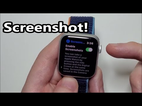 Apple Watch How to Screenshot & View (Series 6 & others)