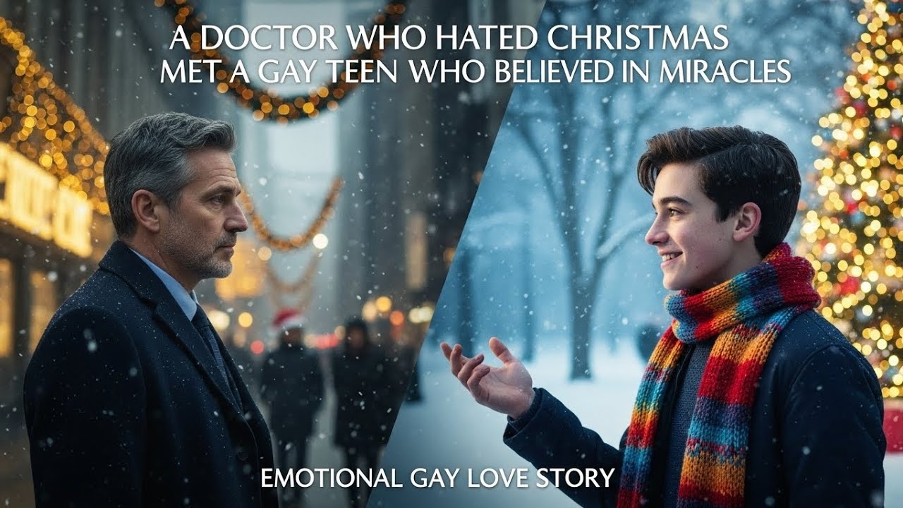 A Doctor Who Hated Christmas Met a Gay Teen Who Believed in Miracles | Emotional Gay Love Story