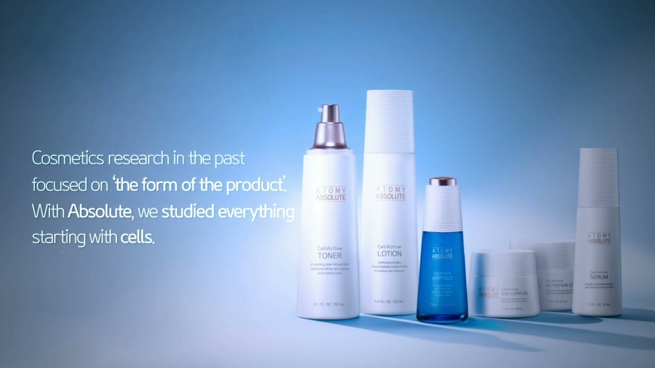 Atomy Absolute De-aging Skincare Set with Absolute, Cutting Edge Technologies.