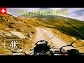 Beautiful Mountain Ride in the Swiss Alps - 4K Valais Roads