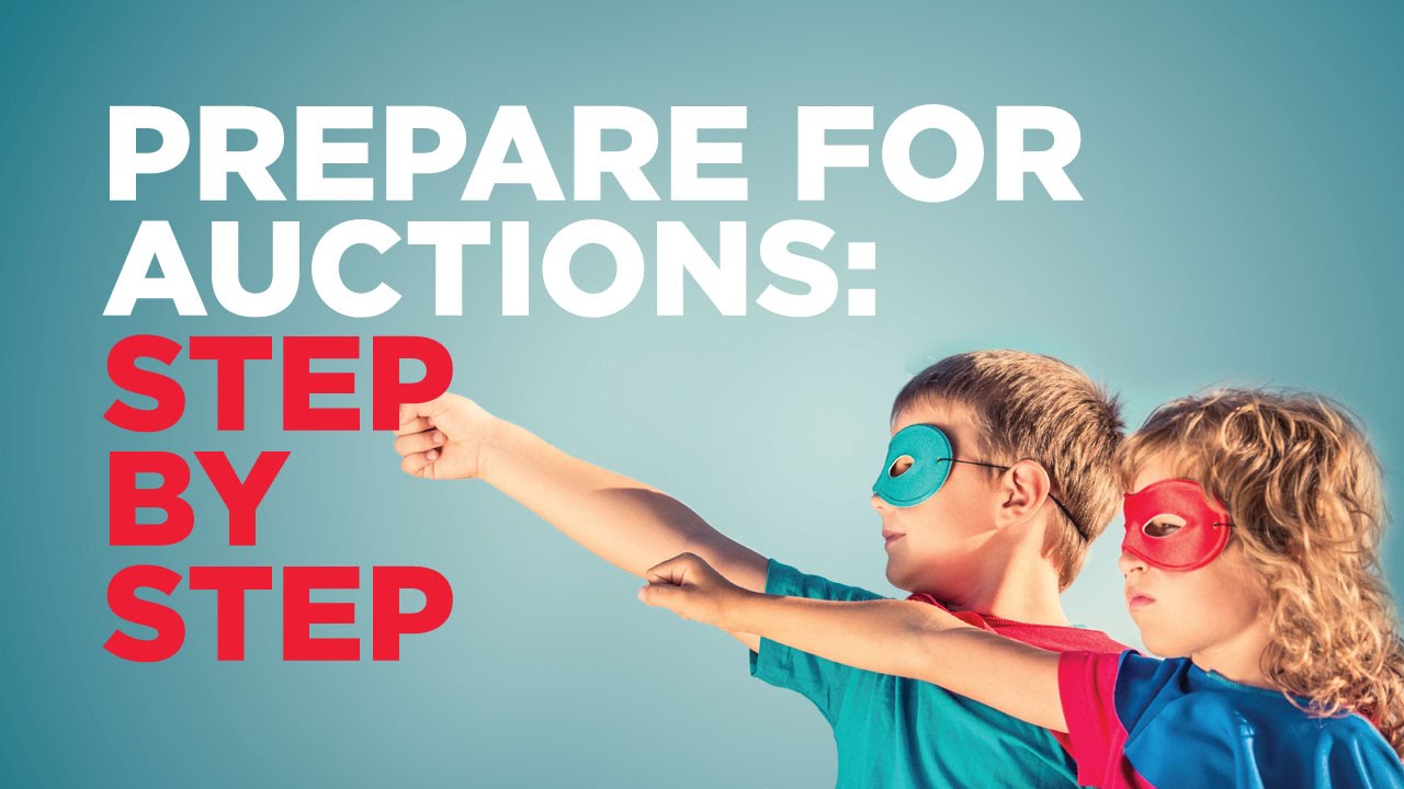 Prepare for Auctions: Step by Step