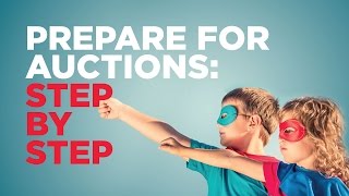 Prepare for Auctions: Step by Step