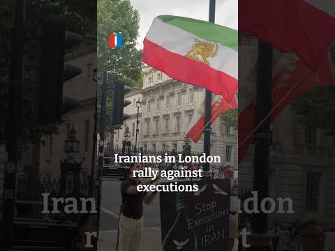 Iranians in London rally against executions