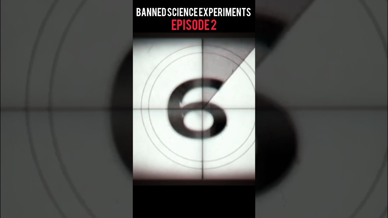 BANNED Experiments They Hid From You!🤫#facts#science