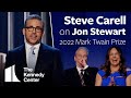 Steve carell sur jon stewart  prix mark twain 2022