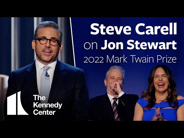 Steve Carell on Jon Stewart | 2022 Mark Twain Prize class=