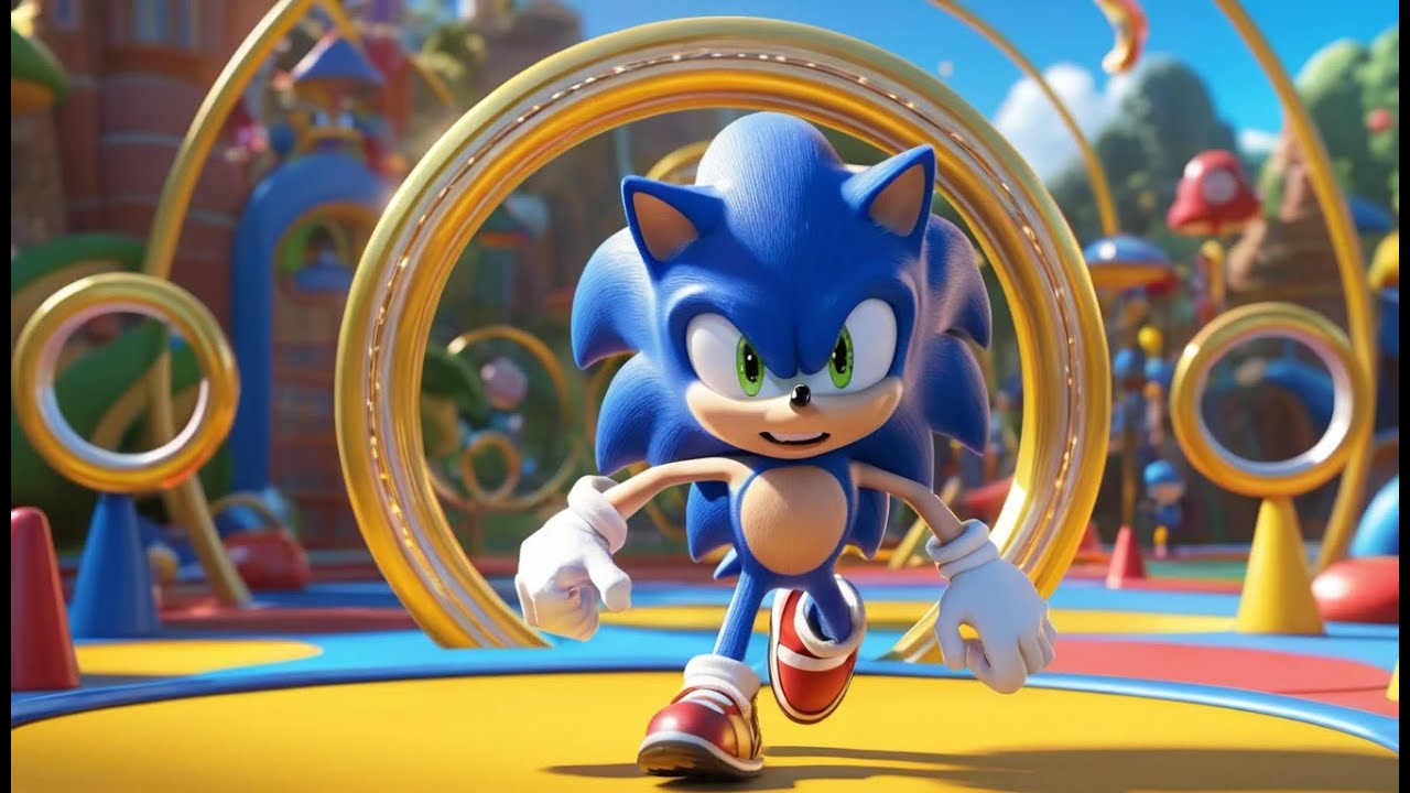 Sonic Mini Hedgehog Skipped Over the Loop AV1 | Nursery Rhymes for Kids & Baby Songs