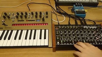 MFB Tanzbar, Korg Monologue & DOD FX90
