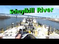 Inbound the Schuylkill River