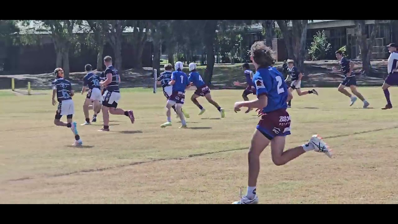 Yr 8s Trial Game Wavell SHS vs Mountain Creek SHS