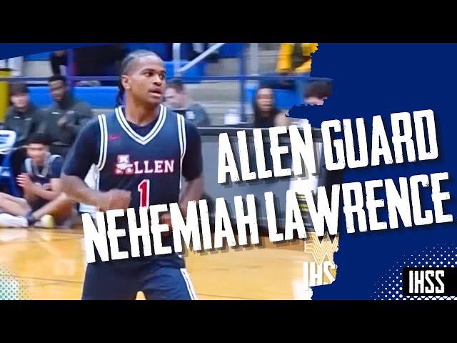 Allen's Nehemiah Lawrence: The 5'3" Scoring Machine Dominating DFW Basketball