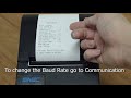 SNBC printer push button configuration