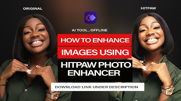 How To  USE HITPAW PHOTO ENHANCER TO ENHANCE IMAGES