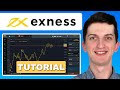 Exness tutorial for beginners  how to use exness trading platform