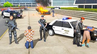 Police car chase game 🚨 police simulator 3d 🚨 police game 🚨 polis car game 🚨 cop android gameplay screenshot 5