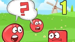 RED BALL 4 КРАСНЫЙ ШАРИК против ЗЛОГО черного КВАДРАТА игровой мультик видео для детей часть 1