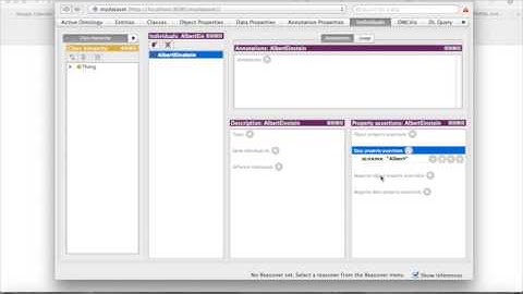 How to build a RDF dataset in Protégé