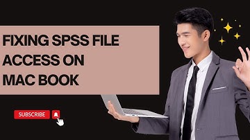 SPSS not showing files to open Mac | Fixing SPSS file access issue in MacBook Air
