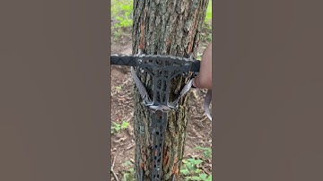 Lone Wolf Custom Gear Double Step Sticks Tree Grip. #shorts #short #mobilehunting #lonewolf