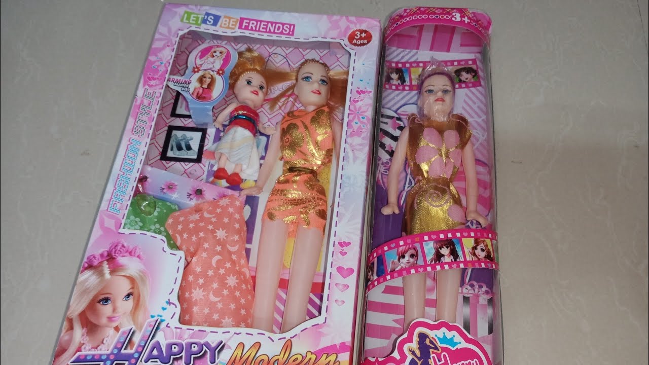 my new Barbie doll unboxing video and review In Tamil Barbie dolls