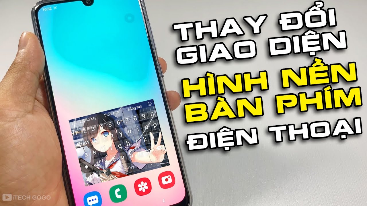 Cách cài hình nền cho bàn phím iPhone  YouTube