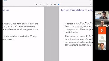 JM Landsberg | Complexity of matrix multiplication