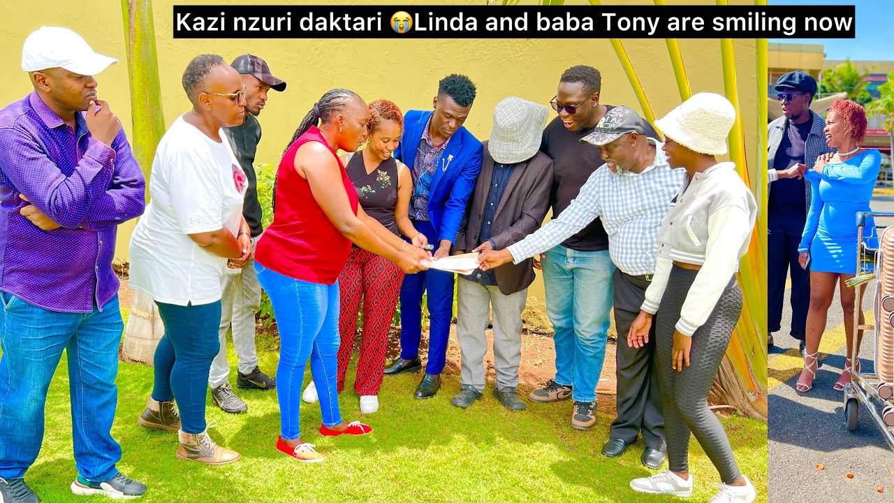 Daktari did it🔥Mama Njeri alileta Logbook na title deed! Linda and  baba Tony are smiling now.
