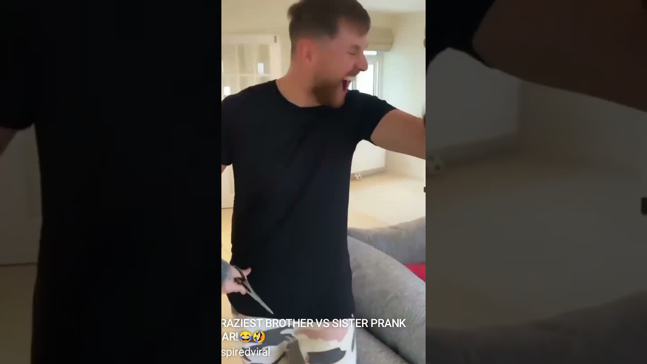 cutting sister hair craziest brother vs sister prank funny video