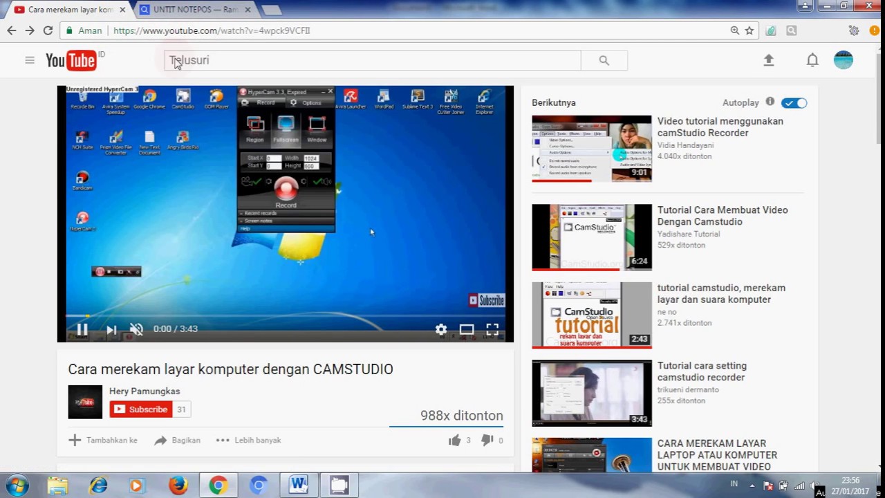 Cara mengunduh youtube Cara mengunduh youtube