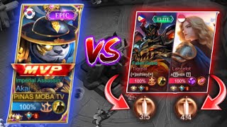 HOW to COUNTER LANCELOT & TIGREAL | AKAI GAMEPLAY 2022 | MLBB screenshot 4