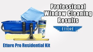 Professional Residential Window Cleaning Kit - Brand Ettore