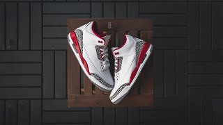 Celebrity Air Jordan 3 Retro "Cardinal Red": Review & On-Feet Net Worth