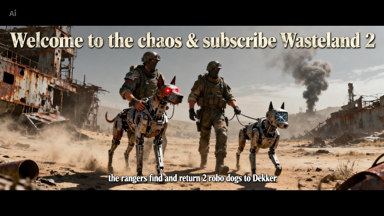 Wasteland 2: Rangers go to the dogs!