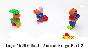 Lego 45009 Duplo animal bingo part 2 - rabbit, deer, ostrich