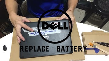 DELL LATITUDE 5290 REPLACE BATTERY
