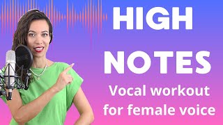 Daily Vocal Exercises For Singing High Notes female voice. Natalia Bliss vocal coach