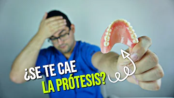 ¿Por qué se me cae la dentadura postiza?