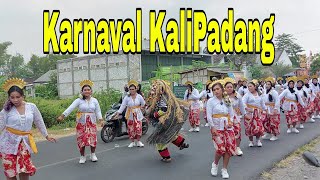 Karnaval 17 Agustus Lucu dan Kreatif Desa Kalipadang Benjeng Gresik HUT RI 78