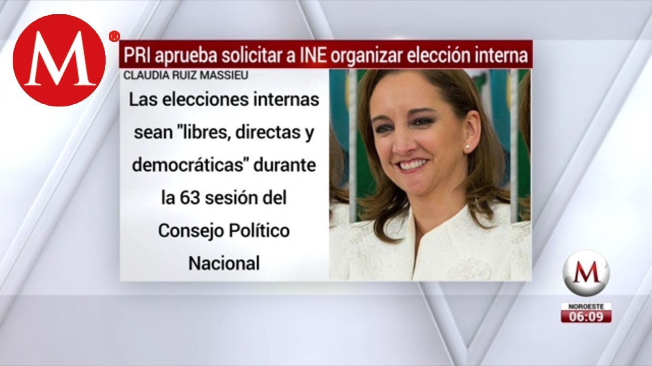 PRI aprueba solicitar a INE organizar elección interna