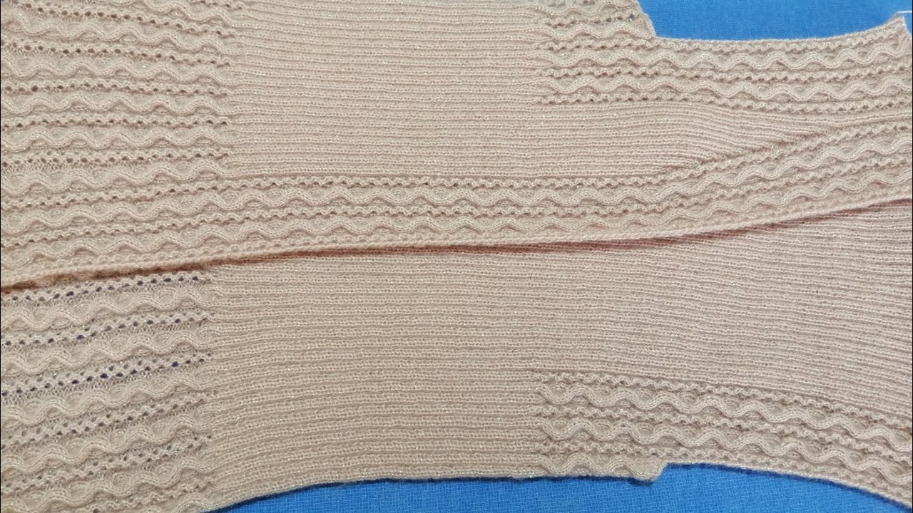 SU YOLU BURGULAR SPOR ÖRGÜ YELEK YAPIMI. (1)