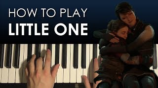 Video thumbnail of "How To Play - Detroit: Become Human - Little One (PIANO TUTORIAL LESSON)"