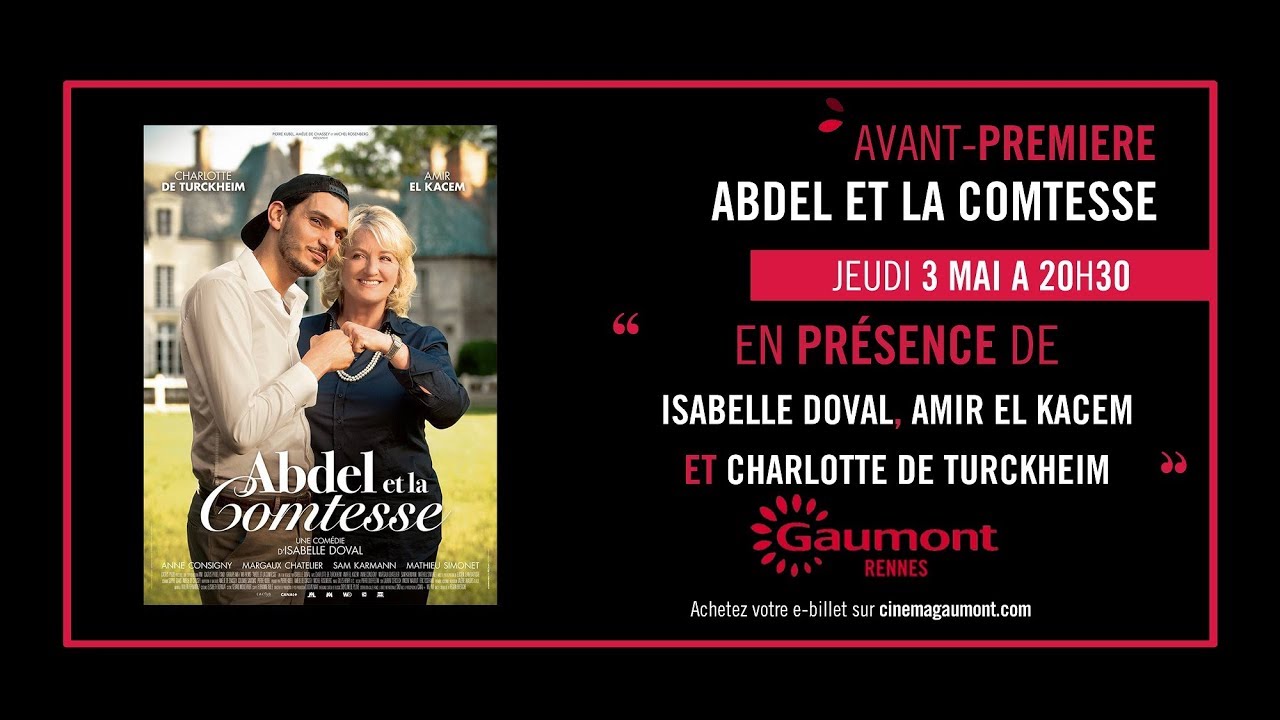 Avant-Première : Abdel et la Comtesse - YouTube