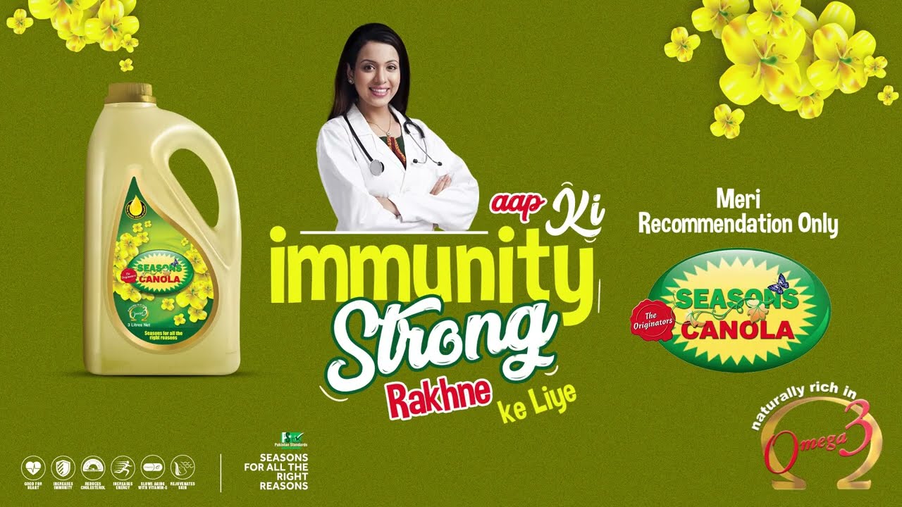 Seasons Canola -- The Recommendation of Doctors