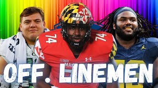 Top 35 INTERIOR OFFENSIVE LINEMEN in the 2024 NFL Draft