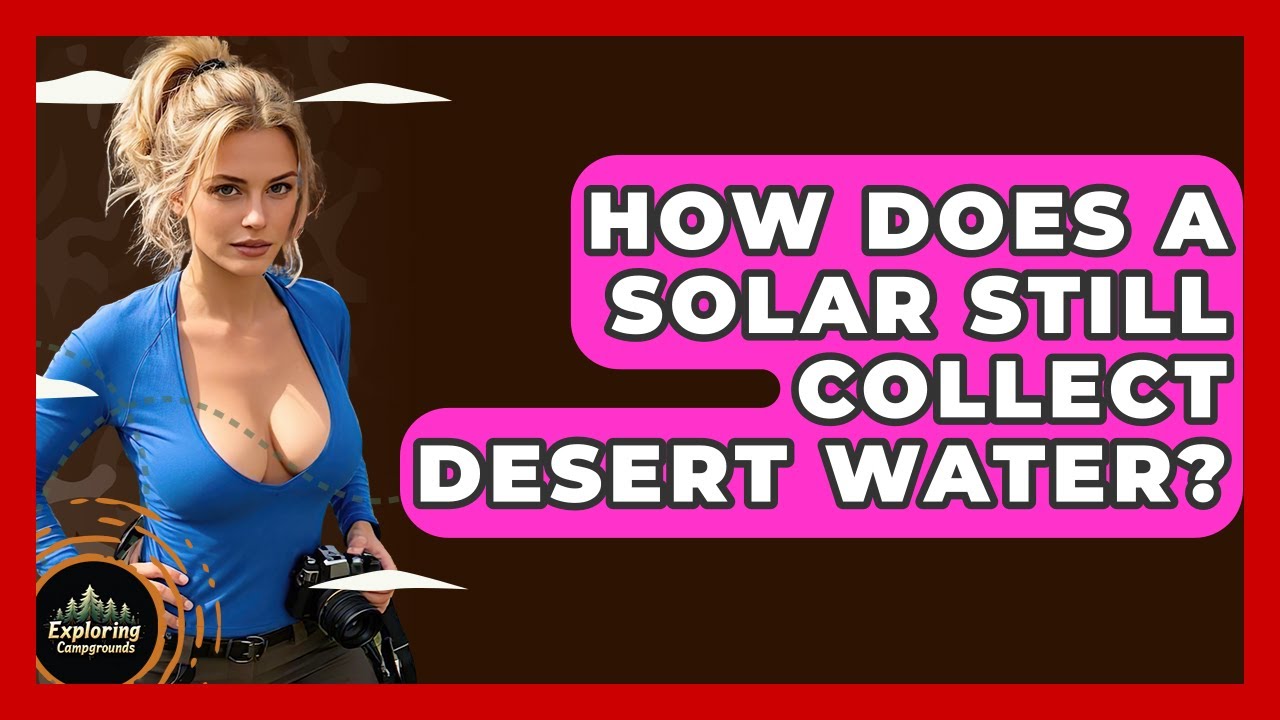 How Does A Solar Still Collect Desert Water? - Exploring Campgrounds