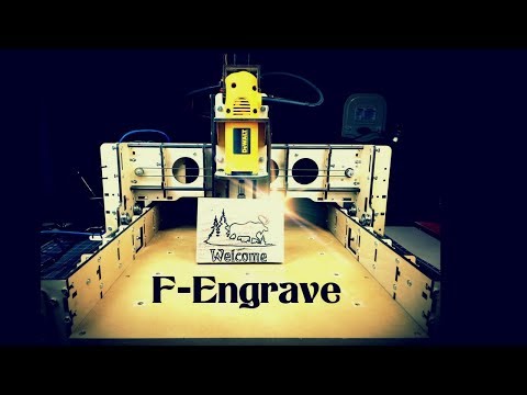 F-Engrave - Design to Product on a BobsCNC E3